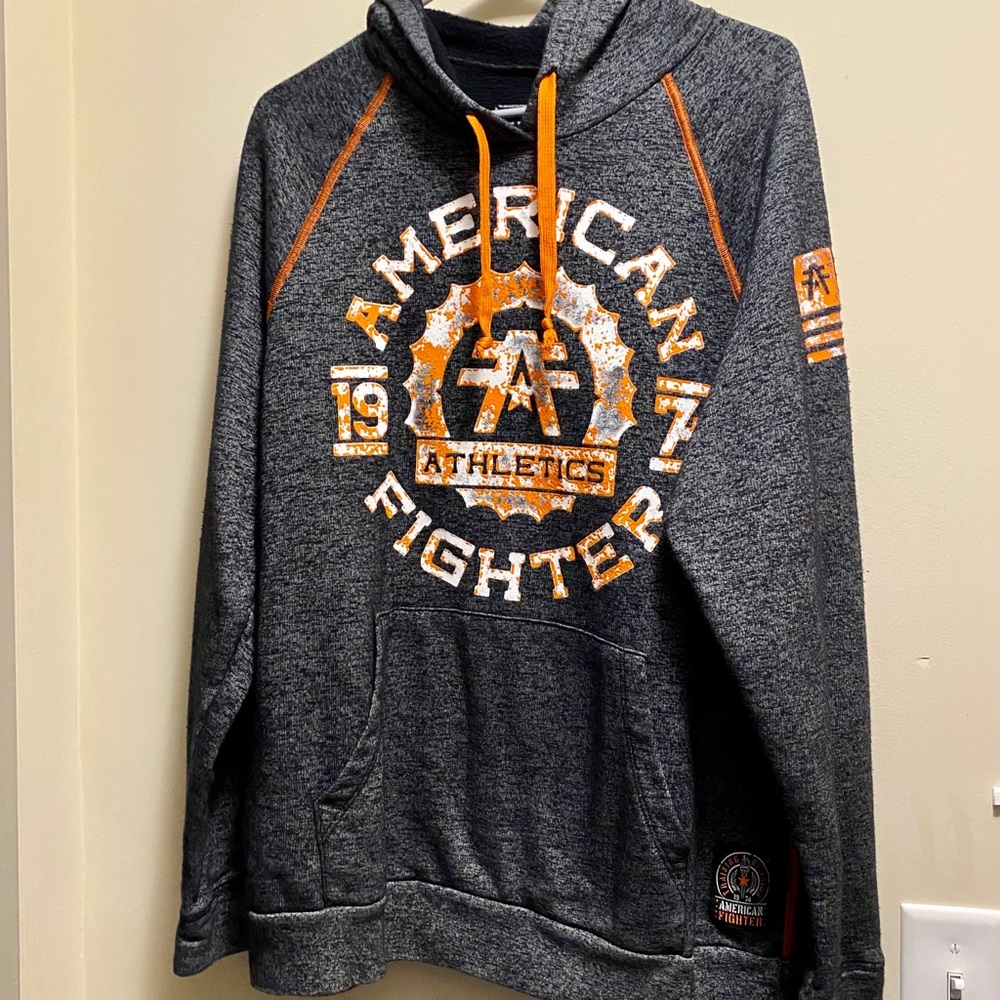 American Fighter Men’s Hooded Sweatshirt Large